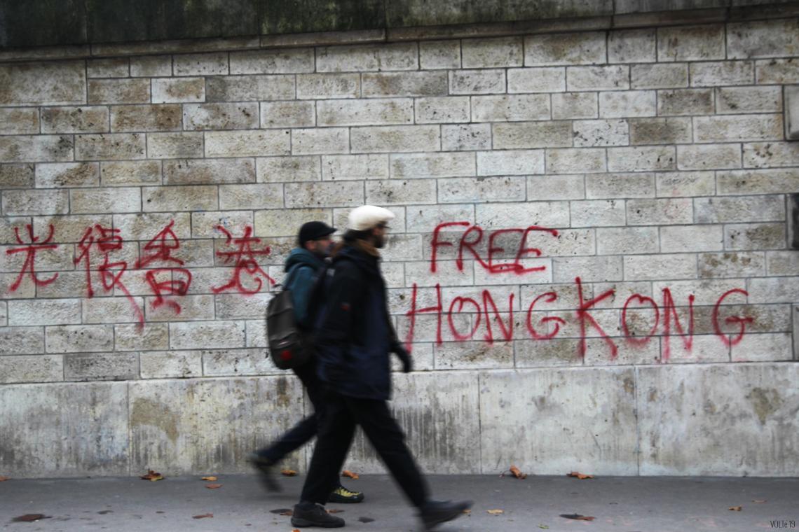 4 1er Gilet Jauniversaire - Free Honk Kong 16-11-19 PARIS